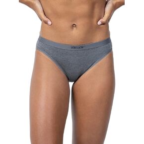 Women's Cotton Bikini Panty - M63121 (Slate, Medium)