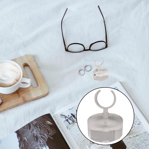 MIAO YUAN 4 PCS Ring Display Stands Ring Holder for Ring Display and Placement, Transparent Acrylic Jewelry Ring Display Storage Rack, Display Stand for Jewelry Ring Single Ring Wedding Ring in Kuwait