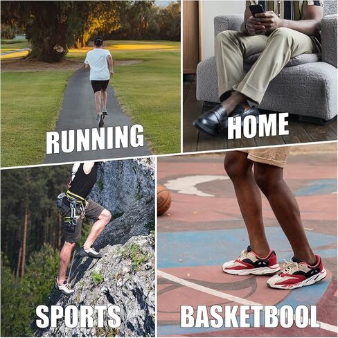 جوارب FULLSOFT للرجال بدون عرض - 4/7 أزواج من القطن الرقيق غير القابل للانزلاق جورب كاحل غير مرئي للرجال in Kuwait