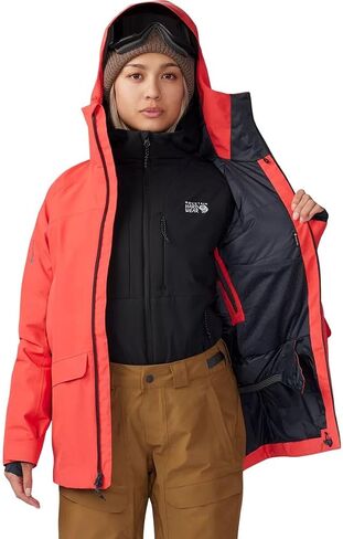 Mountain Hardwear 2043221650XS Cloud Bank Gore-TEX Jacket Solar Pink XS in Saudi Arabia