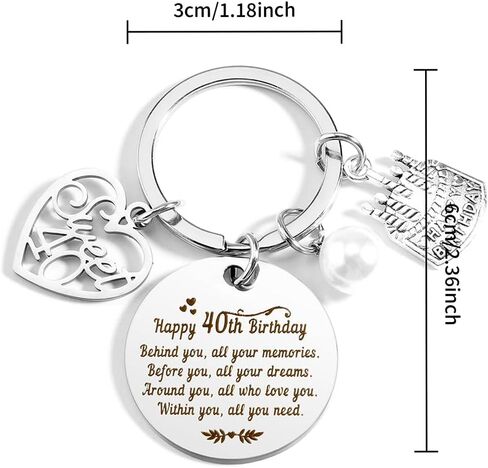 هدايا عيد الميلاد الأربعين للنساء والرجال هدية عيد ميلاد الاب للام والاب والزوجة والزوج والصديق للنساء والرجال، افكار هدايا عيد ميلاد للرجال لعيد الميلاد 40 عاما، هدايا عيد ميلاد سعيد للنساء, 40th1 in Kuwait