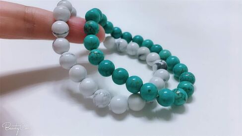 LIDU Love سوار الملك والملكة تير الصداقة 8 مم الخرز سوار in Kuwait