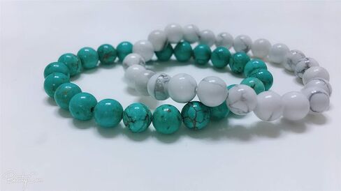 LIDU Love سوار الملك والملكة تير الصداقة 8 مم الخرز سوار in Kuwait