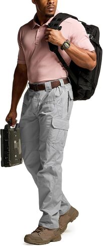 CQR Men's Tactical Pants, Water Resistant Ripstop Cargo Pants, Lightweight EDC Work Hiking Pants, Outdoor Apparel in Saudi Arabia