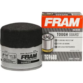 FRAM Tough Guard Replacement Oil Filter TG9688, Designed for Interval Full-Flow Changes Lasting Up to 15K Miles