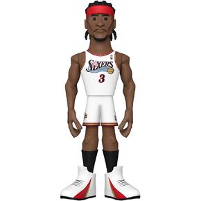 Funko Gold Vinyl: NBA Legends - Allen Iverson 76ers, 12 Inch Premium Vinyl Figure with Chase (Styles May Vary)