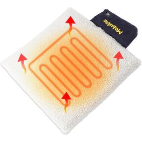 Mebulas Electric Heated Seat Pad with 3-Level Fast Heating for Home Office Chairs Camping