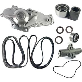 Timing Belt Kit with Water Pump - Fits for Honda Accord/for Odyssey/for Pilot/for Ridgeline V6 for Acura MDX/RL/TL V6