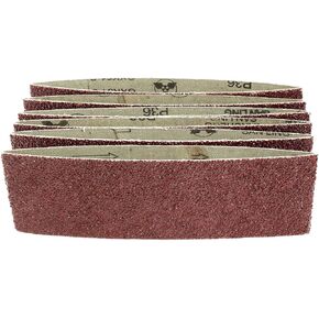 uxcell 3-Inch x 18-Inch Aluminum Oxide Sanding Belt 36 Grits Sandpaper Lapped Joint for Belt Sander 6pcs
