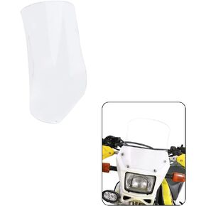 Xitomer Windshield DRZ400S 2000 - 2023 / DRZ400SM 2005 2006 2007 2008 2009 2010 2011 - 2023 Motorcycle Windshield Windscreen (Clear)