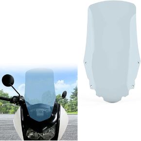 Xitomer Tall Windshield Windscreen Fit for KLR 650 Gen2 2018 2017 2016 2015 2014 2013 KLR650 2008-2018 Motorcycle Tall Windscreen (Clear)
