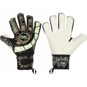 GK Saver Kids Football Goalkeeper Gloves Fingersave Technology Soccer Goalie Gloves Finger and Hand Protection for Youths & Adults