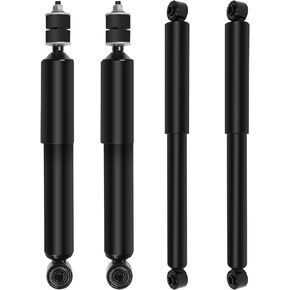 Shocks,SCITOO Front Rear Gas Struts Shock Absorber Fit for Chevy Silverado 3500,for Chevy Silverado 3500 HD/for GMC Sierra 3500 HD,for Chevy Suburban 2500,for GMC Sierra 3500,for GMC Yukon XL 2500