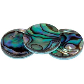 3Pcs Trumpet Finger Buttons, Colorful Abalone Shell Finger Key Buttons Set for Trumpet Replacement Parts Accessory