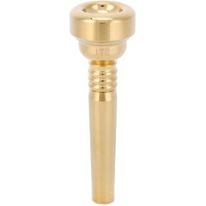 Trumpet Mouthpiece 17C Gold Plated Wind Musical Instrument Accessory