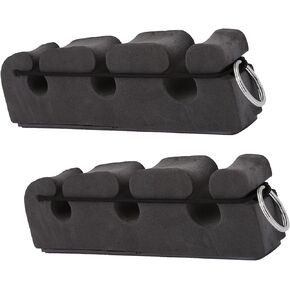 Dioche Fly Fishing Rod Holder, Fly Rod Stand Rack Portable Magnetic Density Foam Car Pole Stand Rack