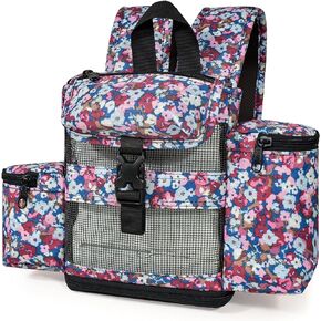 Backpack for Inogen One G4, Portable Oxygen Concentrator Backpack Compatible with Inogen One G4 & Accessories (Floral)