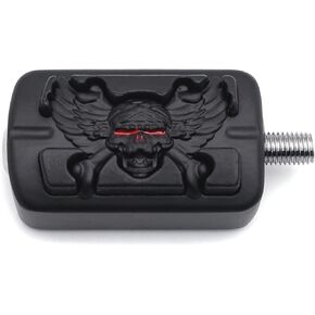 XKMT-Wing Skull Zombie Shape Skull Shifter Peg متوافق مع Street Bob FXDB SuperLow 1200T Tour Glide أسود [B015MDNUQU] in Kuwait