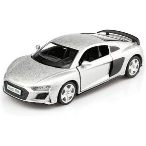 1/36 Scale Audi R8 Diecast Model Cars,Pull Back Vehicles Toy Cars,Cars Gifts for Boys Girls (Matte)