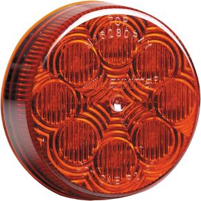 Maxxima M16280R Red 2-1/2" Round LED Clearance Marker Light