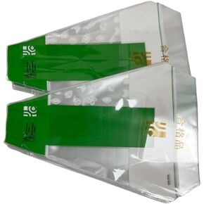 200 Pcs Plastic Sandwich Bags,Collapsible plastic sandwich container,Easy to tear baked packaging (Green)