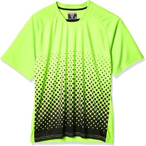 Vizari Adult Ventura GK Short Sleeve Jersey, X-Large, Neon Green/Black