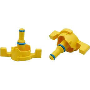 Dsnaduo 2PCS Fuel Filter Housing Drain Plug, Fuel Drain Valve, Diesel 6.7L Billet HFCM Fuel Water Separator Drain Plug Fit Ford Super Duty F250 F350 2017-2022 Replace HC3Z-9J305-A, HC3Z9J305A