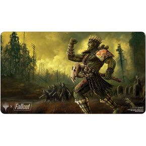 Ultra PRO - Fallout Playmat - Grave Titan - for Magic: The Gathering, Limited Edition Collectible Trading Tabletop Gaming Essentials Accessory Supplies