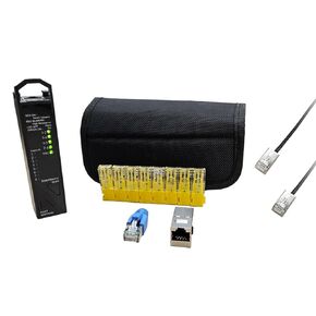VARICONN 3 in 1 Resistance, Continuity and Port Mapping RJ45 Network Cable Tester, Pocket Size, for C5e, C6, C6a, C8 UTP/STP Cables
