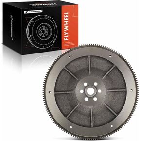 A-Premium Clutch Flywheel Compatible with Jeep Cherokee 1996-2000, TJ 1997-2002, Wrangler 1991-1995 1997-2002, 2.5L, Manual Trans., 6 Bolt Holes, 148 Teeth