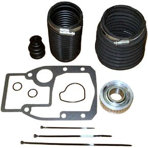 RPS OMC Cobra Sterndrive I/O transom Service Rebuild Repair kit with Bellows and Gimbal Bearing. Replaces 3854127, 914036, 911826