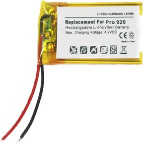 MPF Products 295mAh AHB5-2229PS Battery Replacement Compatible with Jabra Pro 900, Pro 920, Pro 923, Pro 930, Pro 935 Wireless Headset