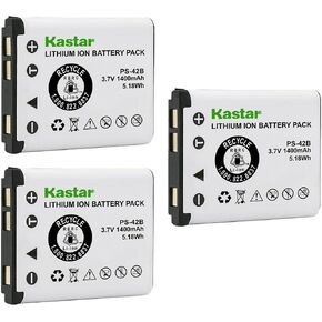 Kastar Battery 3-Pack Replacement for Panasonic KX-TCA285 KX-TCA385 KX-UDT121 KX-UDT131 Attune II HD3 WX-CH455 WX-SB100 WX-ST100 WX-ST300 DECT Handset Cordless Phone in Kuwait