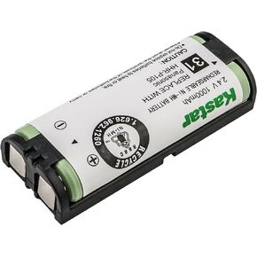 Kastar Type 31, NI-MH Rechargeable Cordless Telephone Battery 2.4V 1000mAh, Replacement for Panasonic HHR-P105 Cordless Phone HHRP105A
