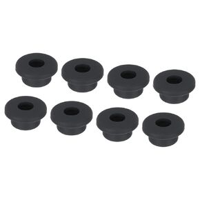 MECCANIXITY 8Pcs T Type Rubber Grommet Mount Dia 22mm ID 11mm Seal Protection Flexible Hole Plugs for Cable Pipe White