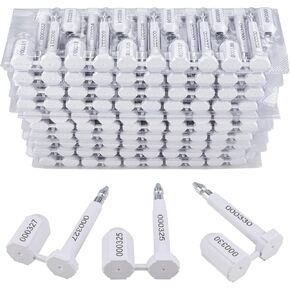 NovelBee 100 قطعة من ختم الشحن مع طباعة ترقيم تدريجي لحاويات البضائع ومقطورات الشاحنات، وأختام حاويات البضائع (وردي) in Kuwait