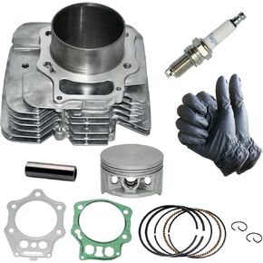 Tupo اسطوانة المكبس الدائري طوقا تتحمل كبير الجزء العلوي إعادة بناء عدة متوافقة مع هوندا TRX450 TRX 450 فورمان 450 TRX450FE TRX450S TRX450ES TRX450FM 4x4 1998-2004 in Kuwait