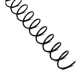 Rayson MTSR31111-100BK Metal Coil Spiral for Binding, 3:1 Pitch, 36-Loops, 7/16" Spiral Binding Coil Metal, Black Color & Pack of 100