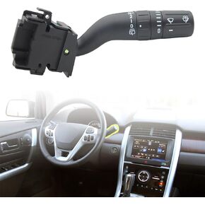 ZZCSZ SW7688 Windshield Wiper Switch Assembly Replacement for 2011-2015 Ford Edge, 2011-2019 Explorer, 2013-2018 Ford Police Interceptor Utility | 2011-2017 Lincoln MKX Replaces# DB5Z-17A553-AB