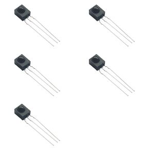 Bridgold 5pcs TSOP4838 4838 IR Receiver 38 kHz Remote Infrared Module，DIP-3.
