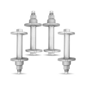 ULZOZN 2 Pcs Front Alignment Camber Toe Adjustment Bolts Fit for Toyota Tacoma 1995-2004 4Runner 1996-2002, Lower Control Arm Cam Bolts Kit Replace 48409-35050 48452-35020 90080-11283