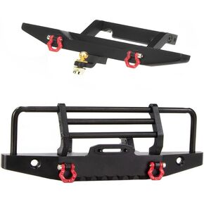 Levigo RC Toy Bumper Frame Set, Aluminium Front Rear Protection for Traxxas 1/18 TRX-4M Defender
