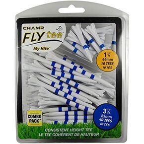 مجموعة كومبو من Champ Zarma FLYtee My Hite مقاس 3-1/4 بوصة و1-3/4 بوصة