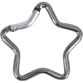 Carabiner Clip Star Shaped Climbing Buckle Aluminum Alloy Heavy Duty Keyring Hook for Camping Fishing Hiking Traveling Spring Loaded Carabiner Accessory and Keychain Carabiners Accessories 1 unit