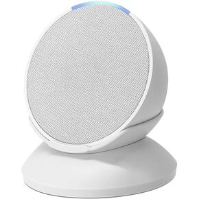C YECEN Stand for Echo Pop - Desktop Holder Mount for Echo Pop,Built-in Cable Management,Glacier White