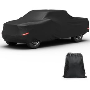 ISSYAUTO Truck Car Cover Compatible with F150 2001-2024 Crew Cab, Ram 1500 2019-2024 5.5Ft Short Bed Custom Fit Truck Cover Rain Snow Sun UV Protection Windproof