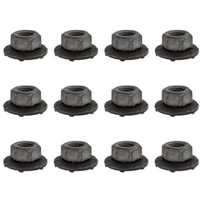GM Front Bucket | Bench Seat Track Bracket | Nut Hardware Kit (M8-1.25) Metric (FITS: 1981+ Chevrolet, Buick, Oldsmobile, Pontiac, Cadillac, GMC Trucks, GM B | C | D | E | F | G | J | X | Y Body)