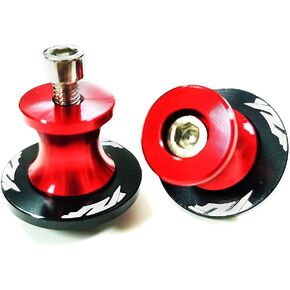 Red Motorcycle Aluminum CNC M6 Swing arm Sliders Spools Stand Screw Compatible With Yamaha YZF R1 R3 R6 R25 R125 R6 R7 R6S 600R