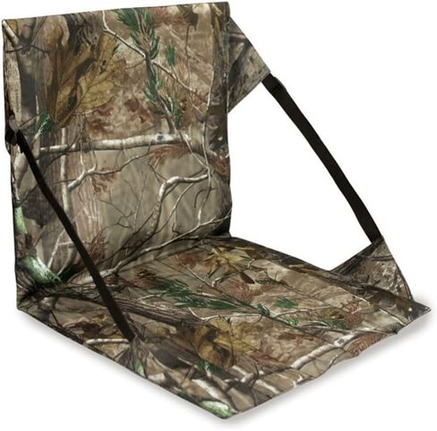 TEQIN Portable Stadium Seat Cushion, Folding Garden Camping Chair, Indoor & Outdoor Folding Chair Cushion, Bleacher Cushion with Backrest for Sports Events, Hiking, Fishing Camouflage in Saudi Arabia