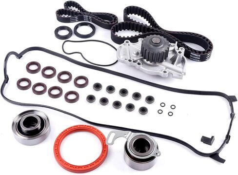 CCIYU Timing Belt Water Pump Kit TS26244 ITM244 TCKWP244 135-1280 WPH-001 VCHO013 Compatible for 1997-1999 for Acura CL 1994-2002 for Honda for Accord 1998 for Honda Odyssey 1998-1999 for Isuzu Oasis in Saudi Arabia